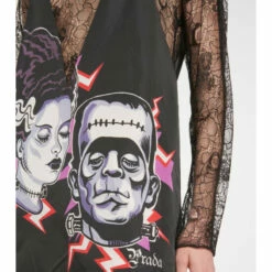 Prada Printed Lace Midi Dress -Cheap Prada Store unnamed file 4595