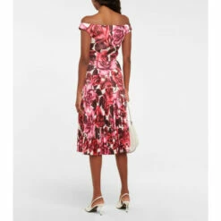 Prada Floral Cotton Midi Dress -Cheap Prada Store unnamed file 4638