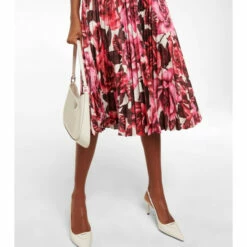 Prada Floral Cotton Midi Dress -Cheap Prada Store unnamed file 4640