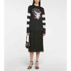 Prada Printed Cotton T-shirt Dress