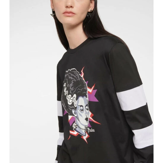 Prada Printed Cotton T-shirt Dress 5 Prada Printed Cotton T-shirt Dress - Image 3