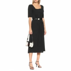 Prada Belted Midi Dress