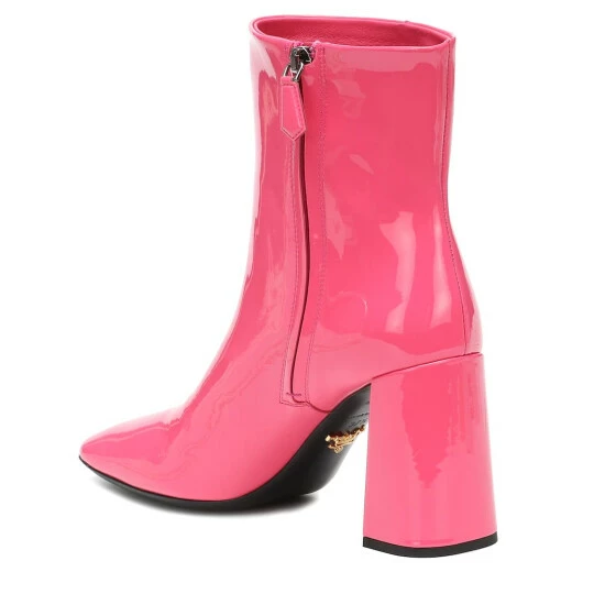 Prada Patent Leather Ankle Boots 4 Prada Patent Leather Ankle Boots - Image 2