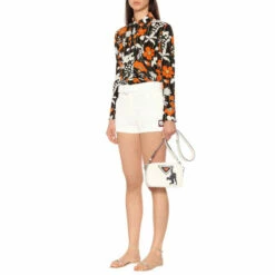 Prada Metallic Leather Sandals