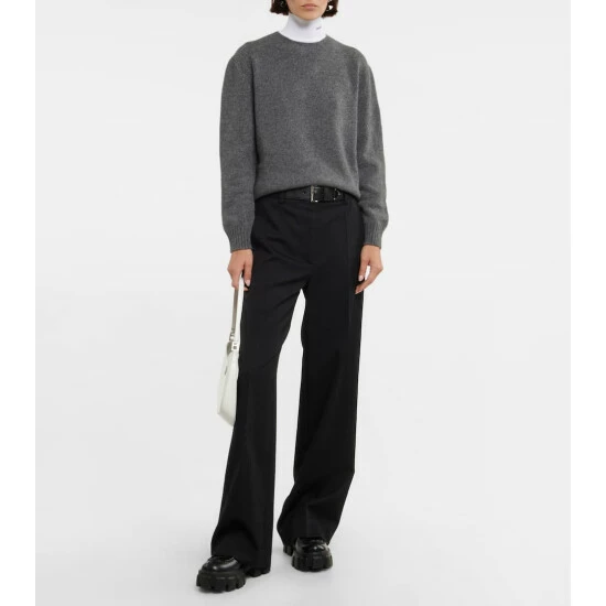 Prada Wool, Cashmere, And Cotton Turtleneck Sweater 3 Prada Wool, Cashmere, And Cotton Turtleneck Sweater
