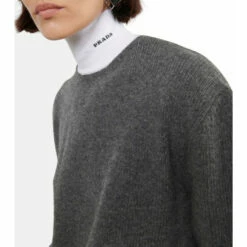 Prada Wool, Cashmere, And Cotton Turtleneck Sweater 9 Prada Wool, Cashmere, And Cotton Turtleneck Sweater -Cheap Prada Store unnamed file 4736