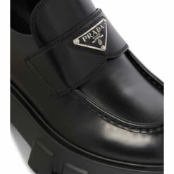 Prada Monolith Brushed Leather Loafers -Cheap Prada Store unnamed file 4750