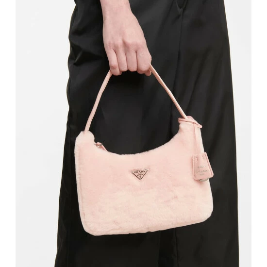 Prada Re-Edition 2000 Mini Shearling Shoulder Bag 3 Prada Re-Edition 2000 Mini Shearling Shoulder Bag