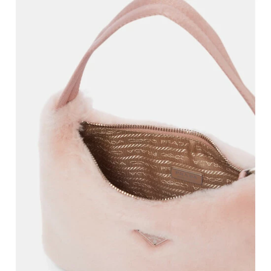 Prada Re-Edition 2000 Mini Shearling Shoulder Bag 4 Prada Re-Edition 2000 Mini Shearling Shoulder Bag - Image 2