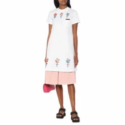 Prada Embroidered Cotton Minidress -Cheap Prada Store unnamed file 4871