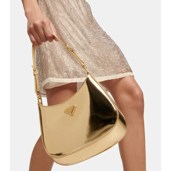 Prada Cleo Small Leather Shoulder Bag 3 Prada Cleo Small Leather Shoulder Bag