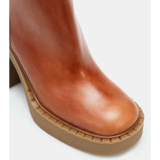 Prada Platform Leather Ankle Boots 7 Prada Platform Leather Ankle Boots - Image 5