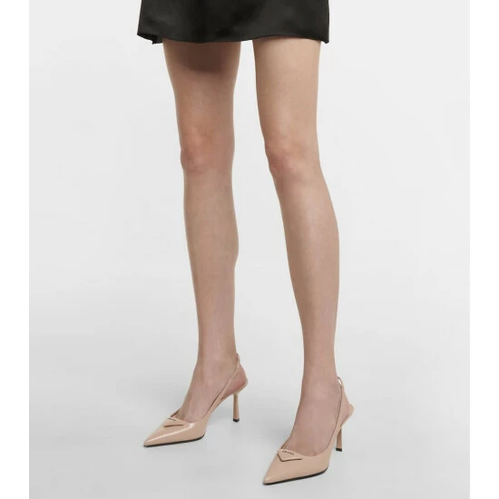 Prada Leather Slingback Pumps 5 Prada Leather Slingback Pumps - Image 3