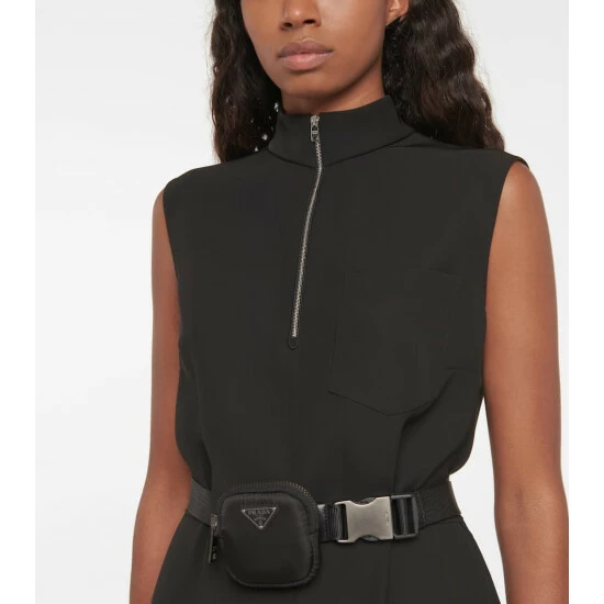 Prada Nylon Midi Dress 5 Prada Nylon Midi Dress - Image 3