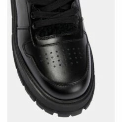 Prada Shearling-trimmed Leather Ankle Boots -Cheap Prada Store unnamed file 5027