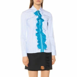 Prada Striped Cotton Shirt -Cheap Prada Store unnamed file 5031