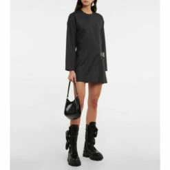 Prada Monolith Leather Boots