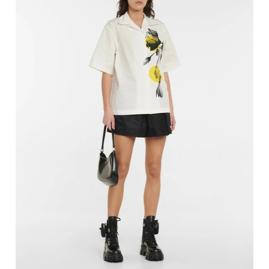 Prada Monolith Leather Ankle Boots 3 Prada Monolith Leather Ankle Boots