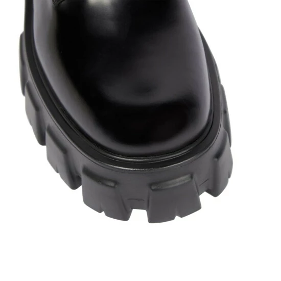 Prada Monolith Leather Ankle Boots 7 Prada Monolith Leather Ankle Boots - Image 5