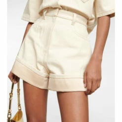 Prada High-rise Denim Shorts 8 Prada High-rise Denim Shorts -Cheap Prada Store unnamed file 520