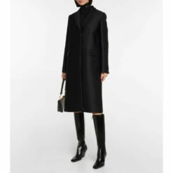 Prada Brushed Leather Knee-high Boots