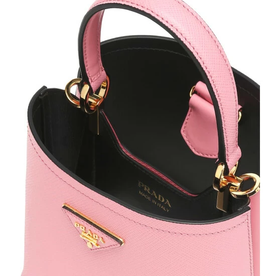 Prada Panier Small Leather Shoulder Bag 4 Prada Panier Small Leather Shoulder Bag - Image 2