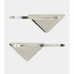 Prada Set Of 2 Logo Hair Clips