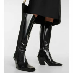 Prada Brushed Leather Knee-high Boots -Cheap Prada Store unnamed file 524