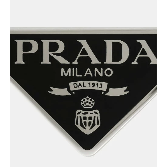 Prada Set Of 2 Logo Hair Clips 5 Prada Set Of 2 Logo Hair Clips - Image 3