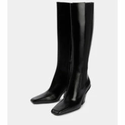 Prada Brushed Leather Knee-high Boots -Cheap Prada Store unnamed file 525