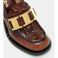 Prada Leather Loafer Pumps -Cheap Prada Store unnamed file 5250