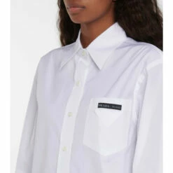 Prada Cotton-poplin Shirt -Cheap Prada Store unnamed file 5254