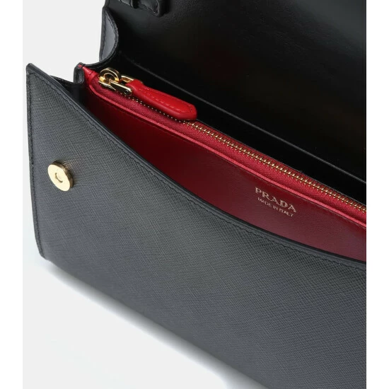 Prada Logo Leather Shoulder Bag 4 Prada Logo Leather Shoulder Bag - Image 2