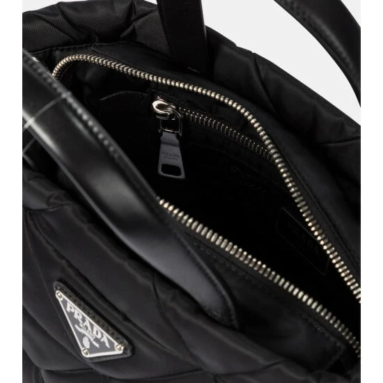 Prada Leather-trimmed Nylon Tote 4 Prada Leather-trimmed Nylon Tote - Image 2