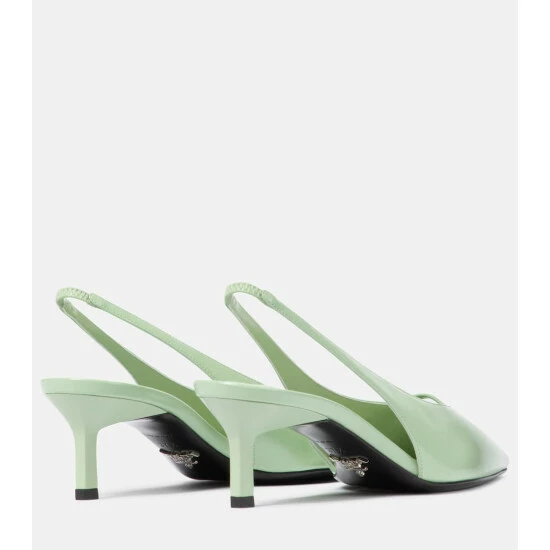 Prada Leather Slingback Pumps 4 Prada Leather Slingback Pumps - Image 2