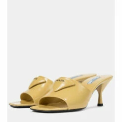 Prada Logo Leather Sandals -Cheap Prada Store unnamed file 5335