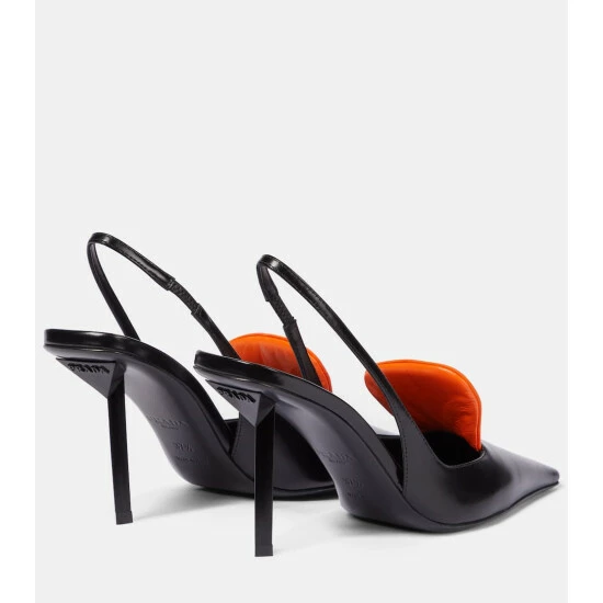 Prada Leather Slingback Pumps 4 Prada Leather Slingback Pumps - Image 2