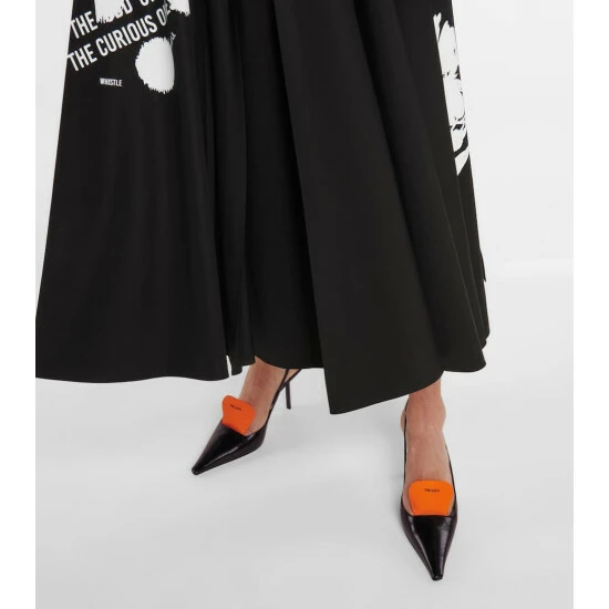 Prada Leather Slingback Pumps 5 Prada Leather Slingback Pumps - Image 3