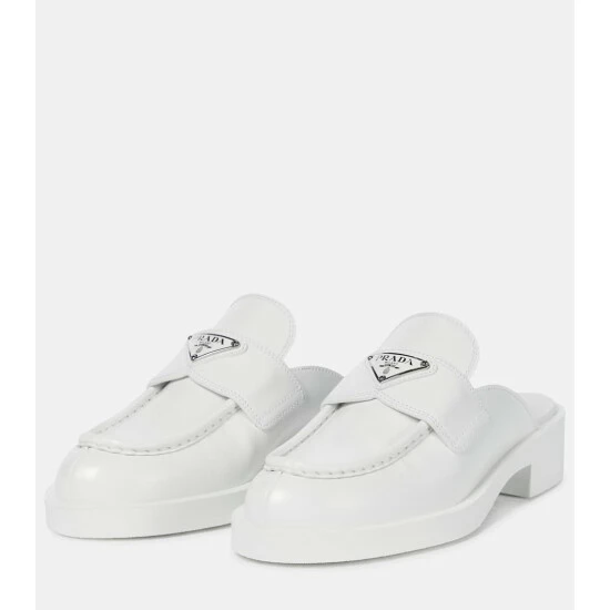 Prada Leather Slippers 6 Prada Leather Slippers - Image 4