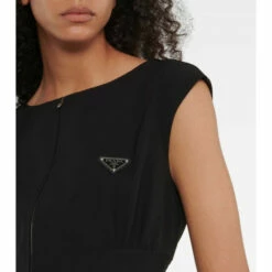 Prada Asymmetric Zip-detail Dress -Cheap Prada Store unnamed file 5378