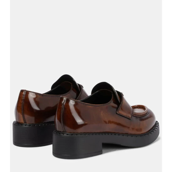 Prada Leather Loafers 4 Prada Leather Loafers - Image 2