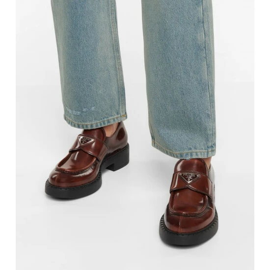 Prada Leather Loafers 5 Prada Leather Loafers - Image 3