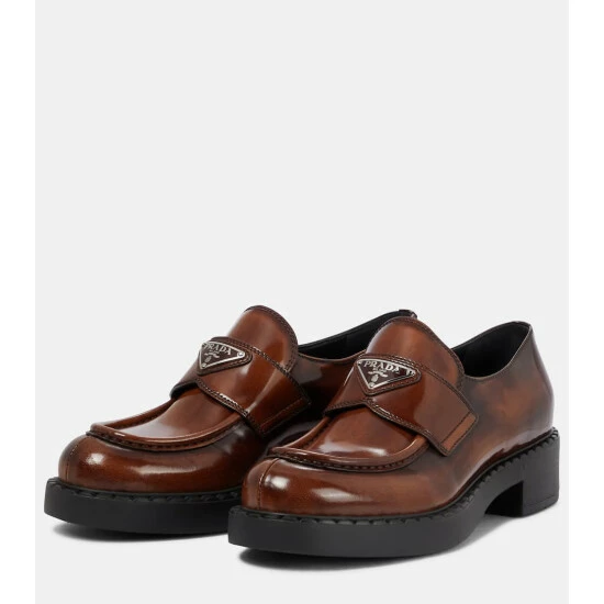 Prada Leather Loafers 6 Prada Leather Loafers - Image 4