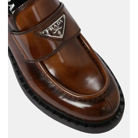 Prada Leather Loafers 7 Prada Leather Loafers - Image 5