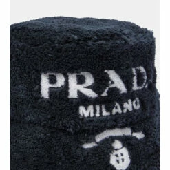 Prada Logo Terry Bucket Hat -Cheap Prada Store unnamed file 5401