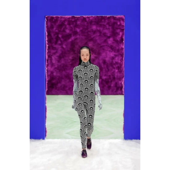 Prada Floral Jacquard Wool-blend Jumpsuit 8 Prada Floral Jacquard Wool-blend Jumpsuit - Image 6