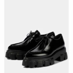 Prada Monolith Leather Platform Loafers -Cheap Prada Store unnamed file 5412
