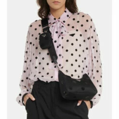 Prada Re-Edition 2005 Small Re-Nylon Polka-dot Shoulder Bag