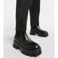 Prada Monolith Leather Chelsea Boots -Cheap Prada Store unnamed file 5448