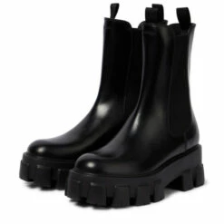 Prada Monolith Leather Chelsea Boots -Cheap Prada Store unnamed file 5449